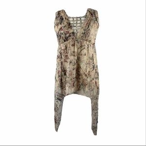 Haute Hippie Runaway Floral Print Blouse Size 0